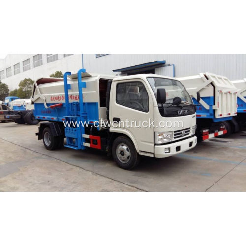 HOT SALE Dongfeng 4cbm multi side loader truck